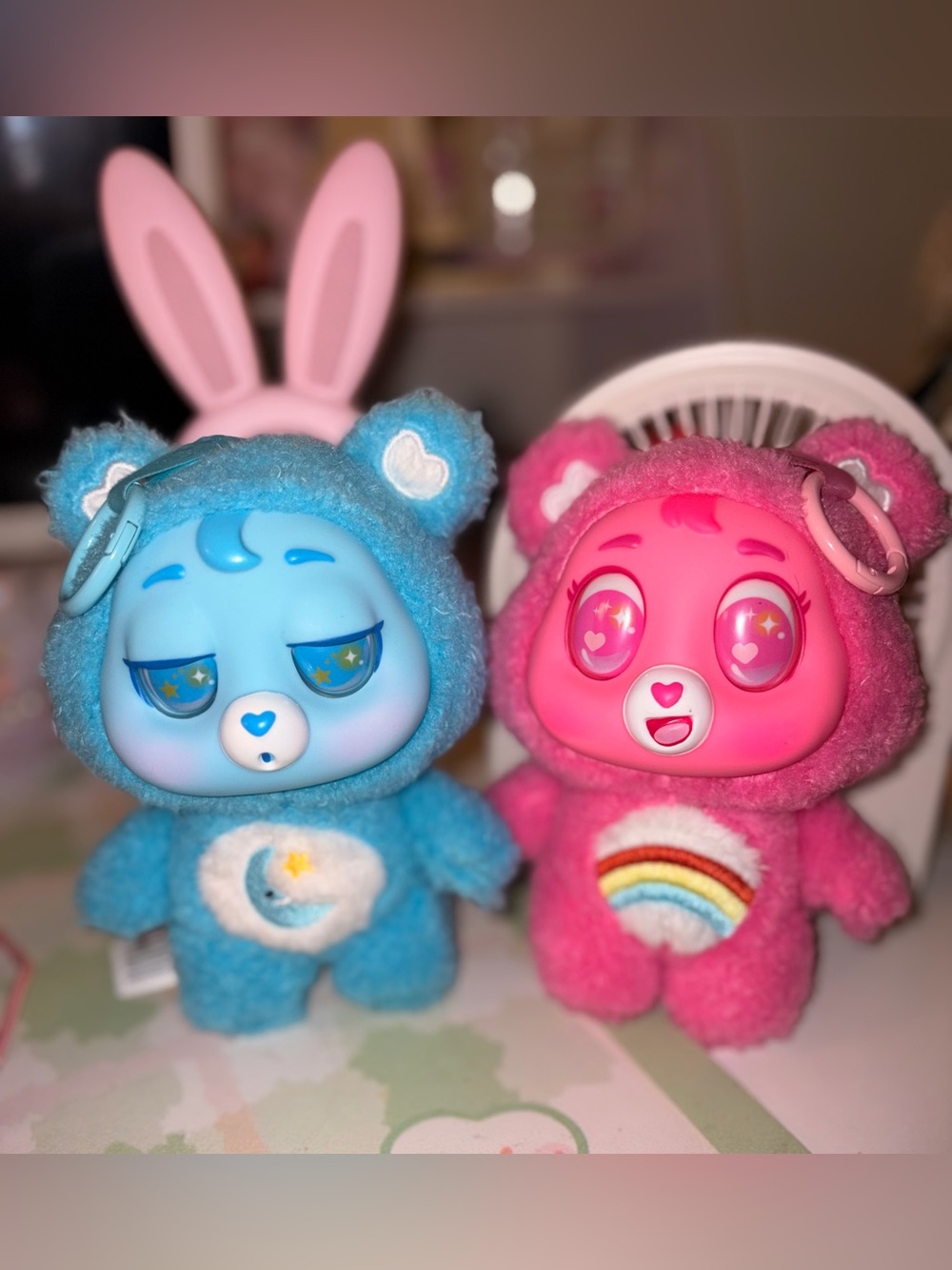 2 Care Bears caring cuties